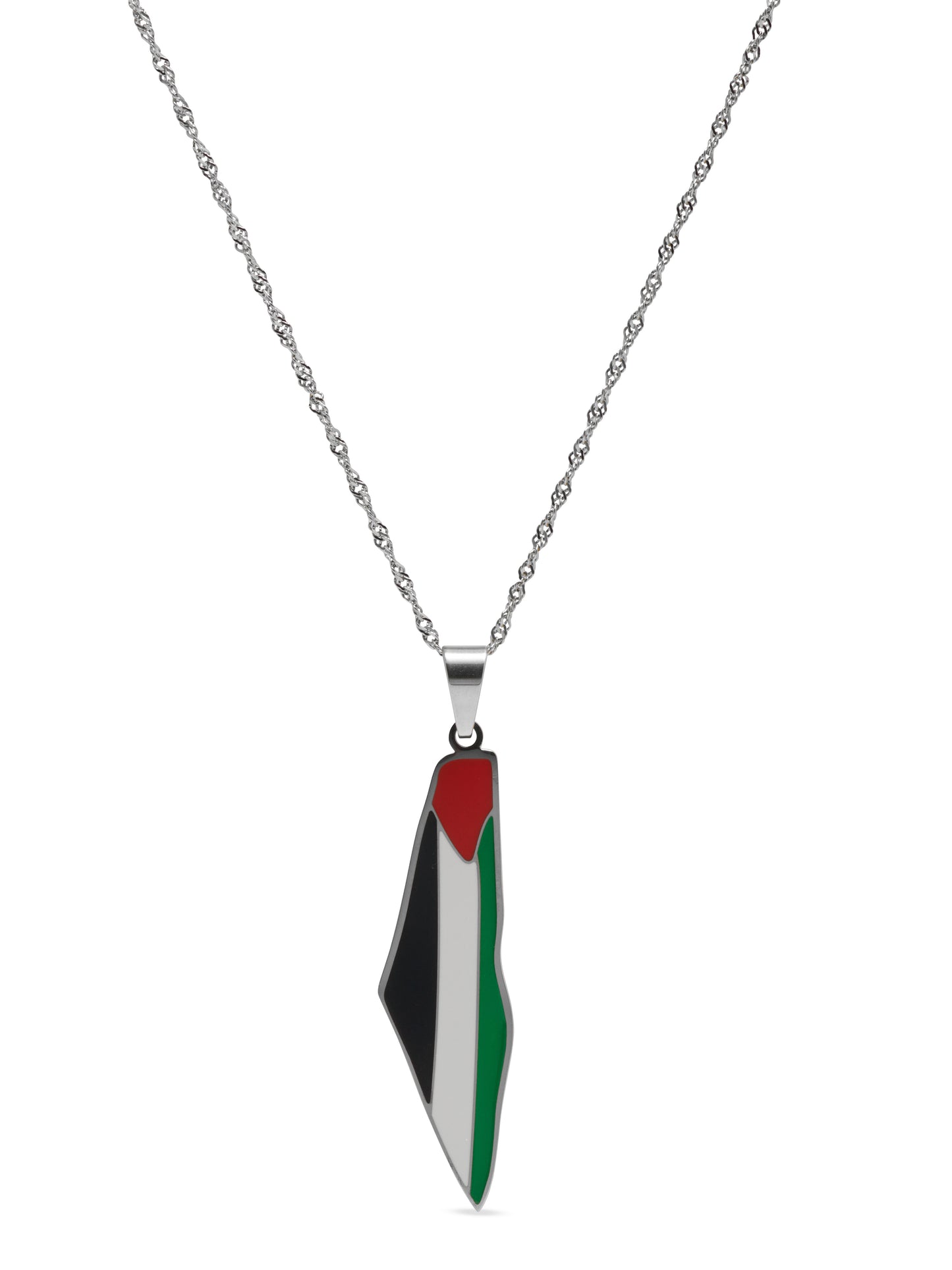 PALESTINE MAP NECKLACE